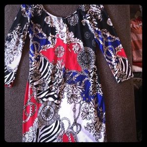 Patterned Forever 21 dress